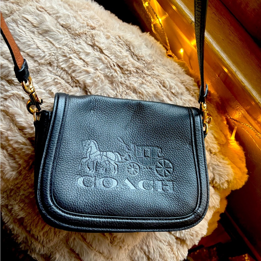 Black coach purse